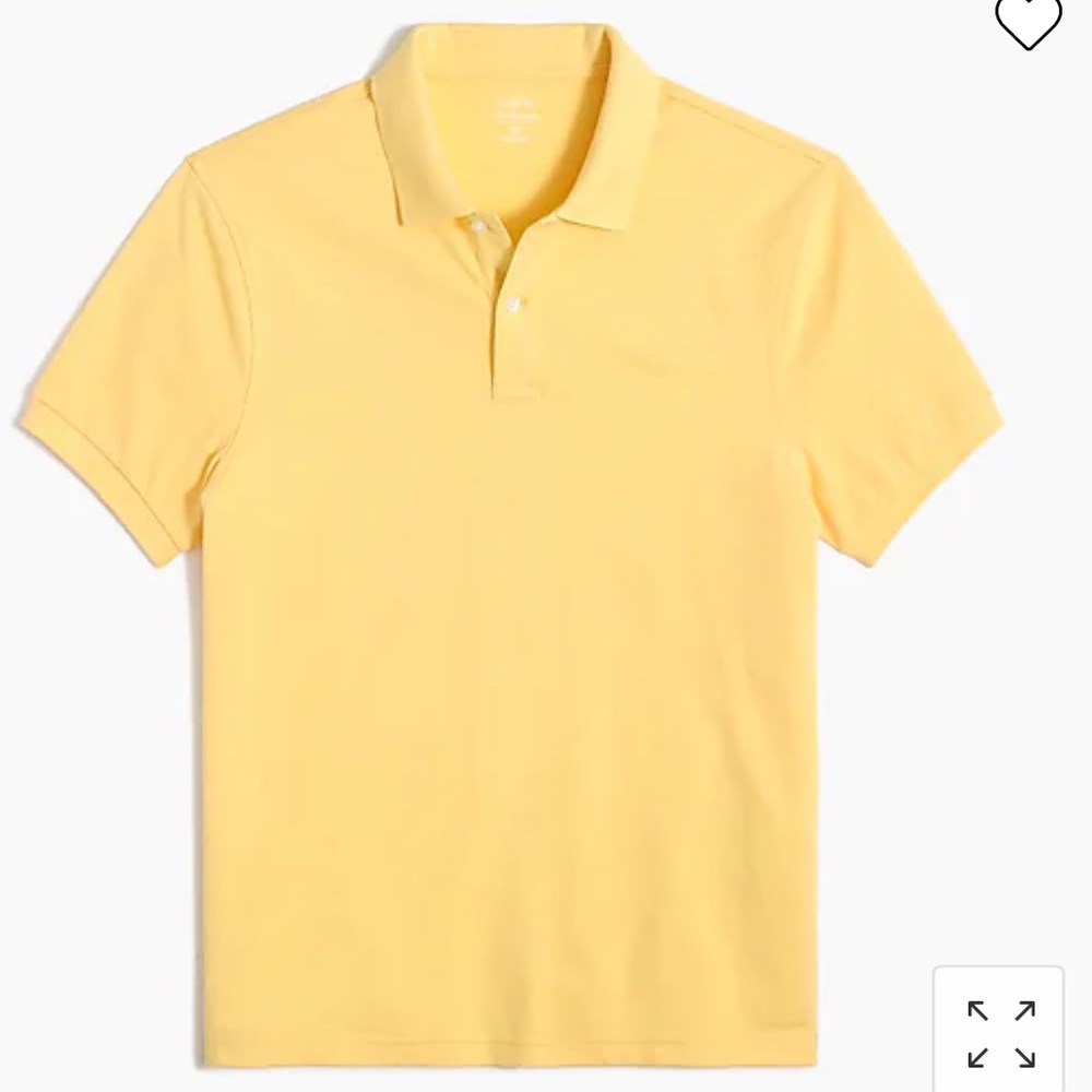 NWT J. Crew Factory Classic Untucked Flex Polo